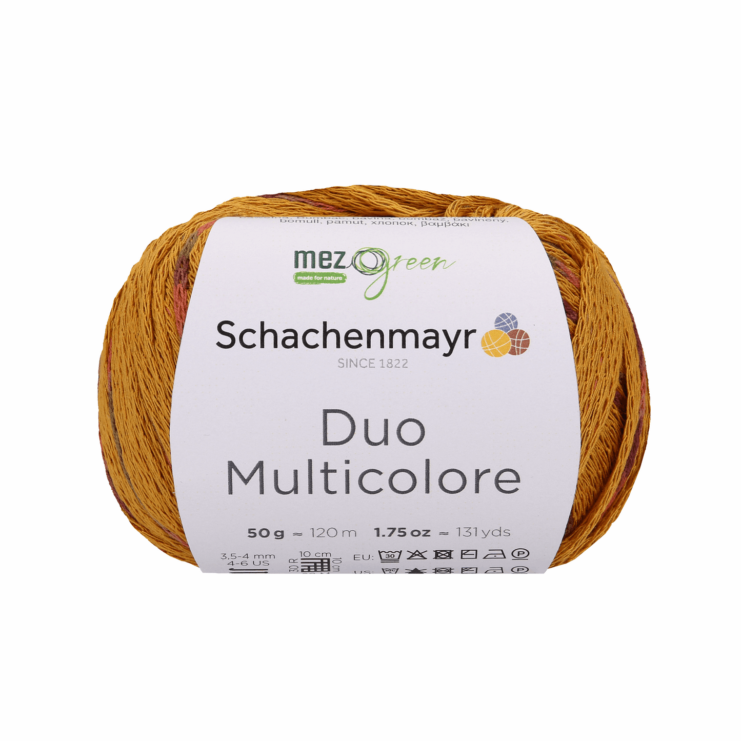 Schachenmayr Duo Multicolore 50g, 97008, Farbe gold 22