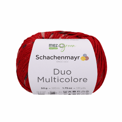Schachenmayr Duo Multicolore 50g, 97008, Farbe kirsche 30