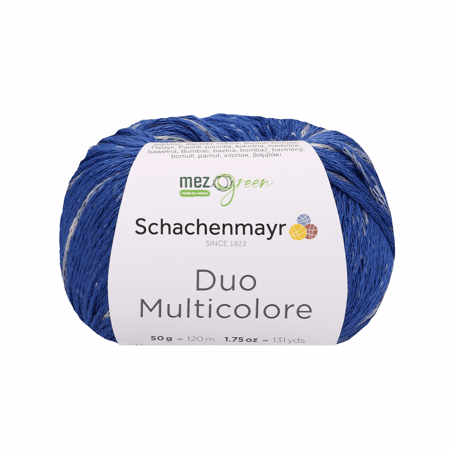 Schachenmayr Duo Multicolore 50g, 97008, color royal 51