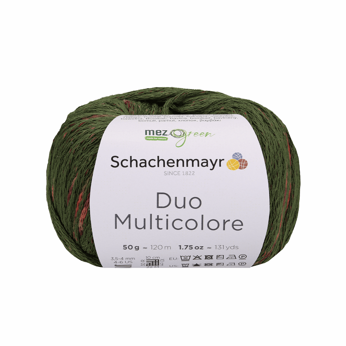 Schachenmayr Duo Multicolore 50g, 97008, color olive 70