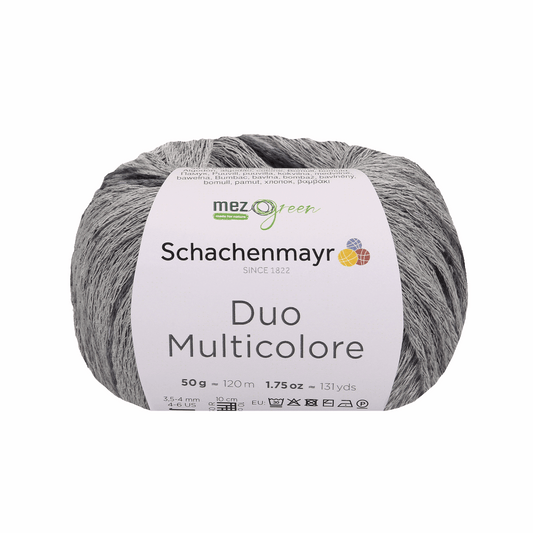 Schachenmayr Duo Multicolore 50g, 97008, Farbe silber 90