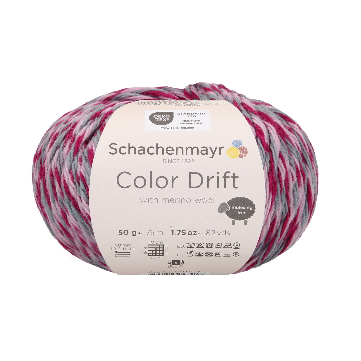 Color Drift 50g, 97014, Farbe frozen mauve color 86