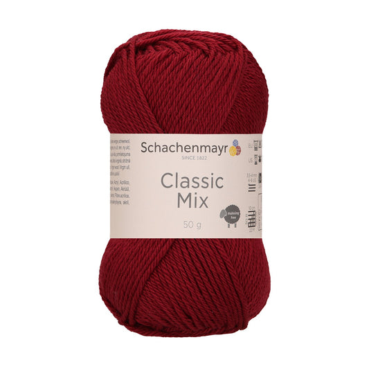 Classic Mix 50g, 97015, colour burgundy 33