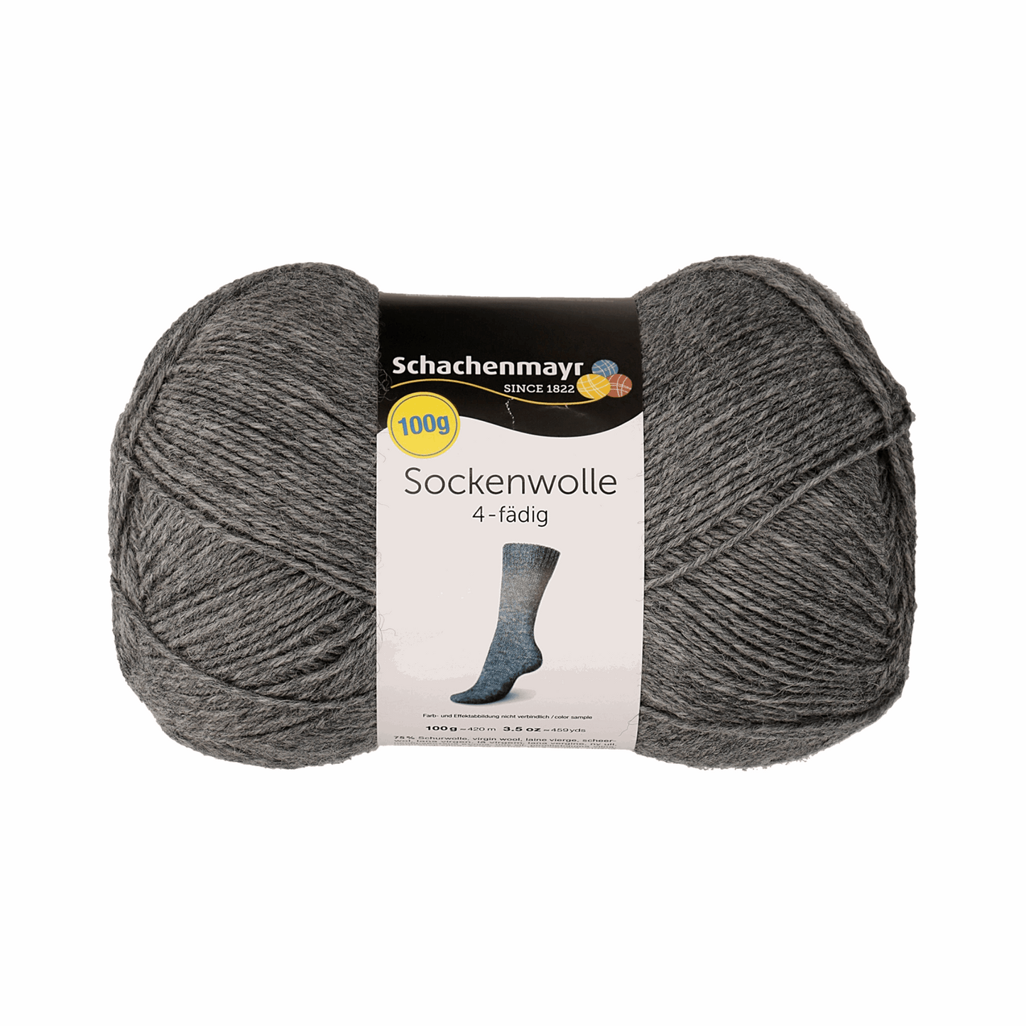 Schachenmayr Sockenwolle Uni 100g