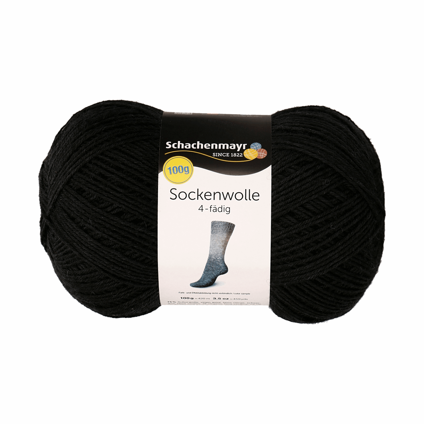 Schachenmayr Sockenwolle Uni 100g