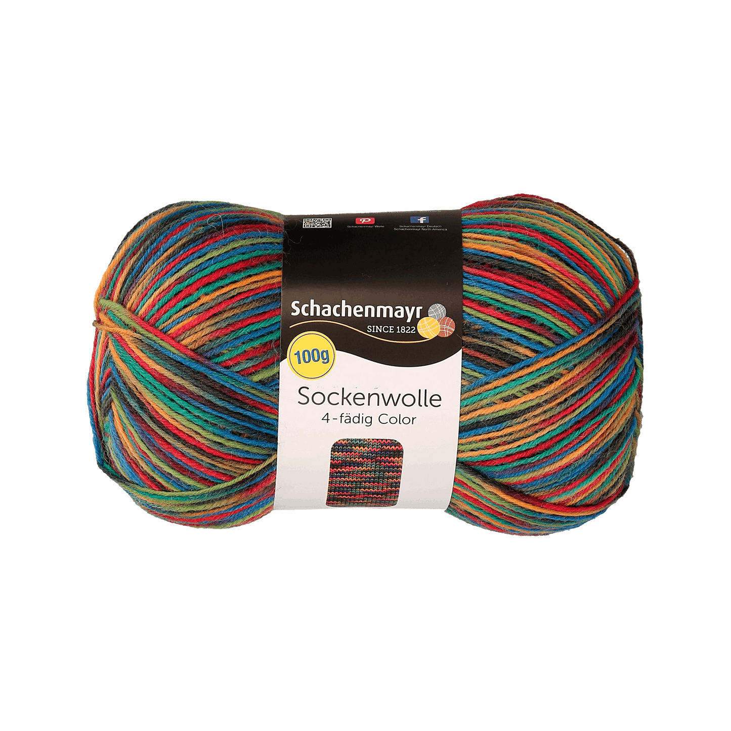 Schachenmayr sock yarn Color 100g, 97132, color exotic186