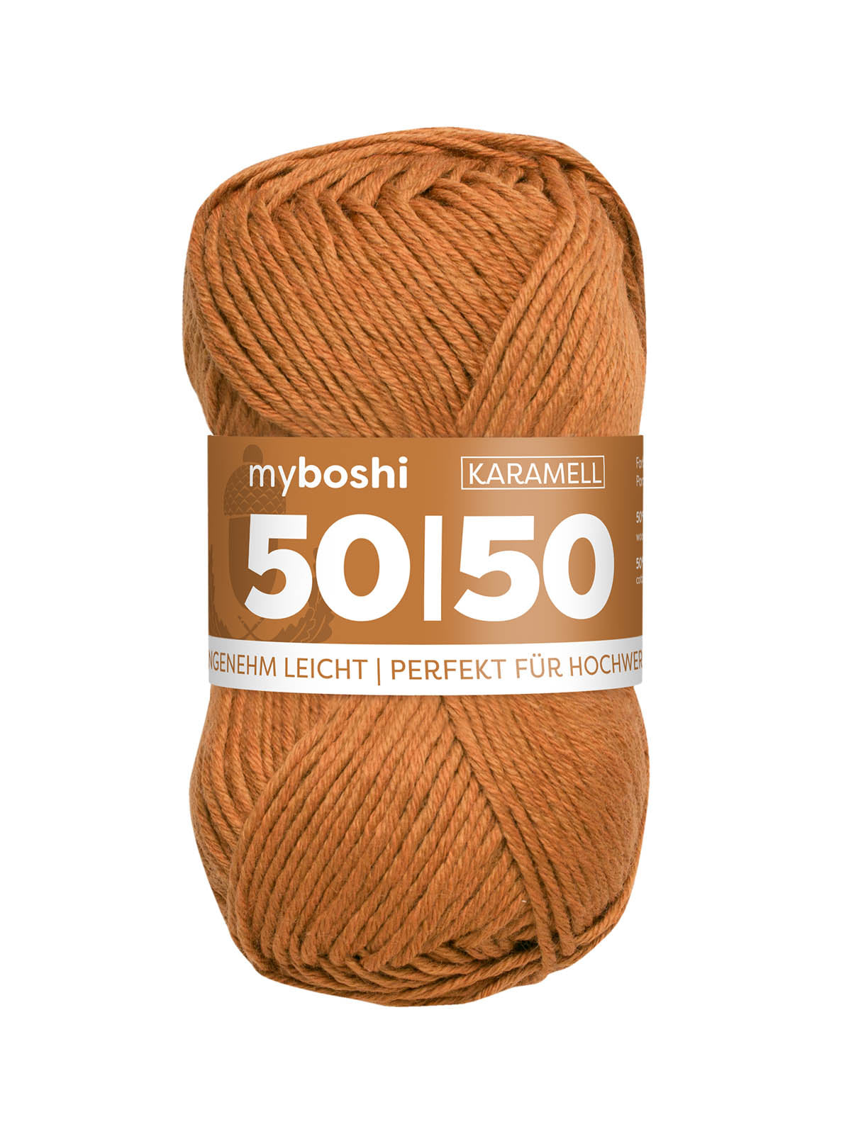 50/50 myboshi, Farbe karamell 973