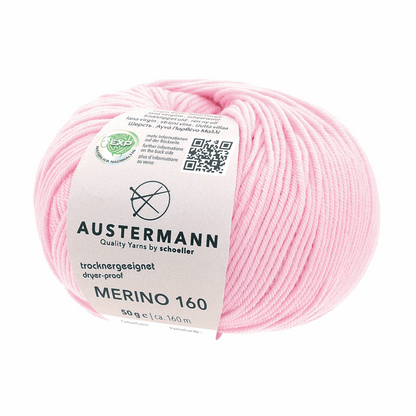 Austermann Merino 160 EXP 50g, 97610, Farbe rosa 211