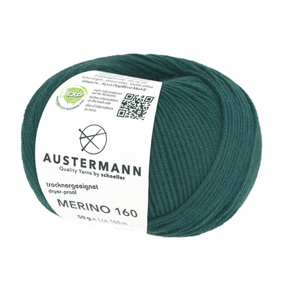 Austermann Merino 160 EXP 50g, 97610, color fir 221