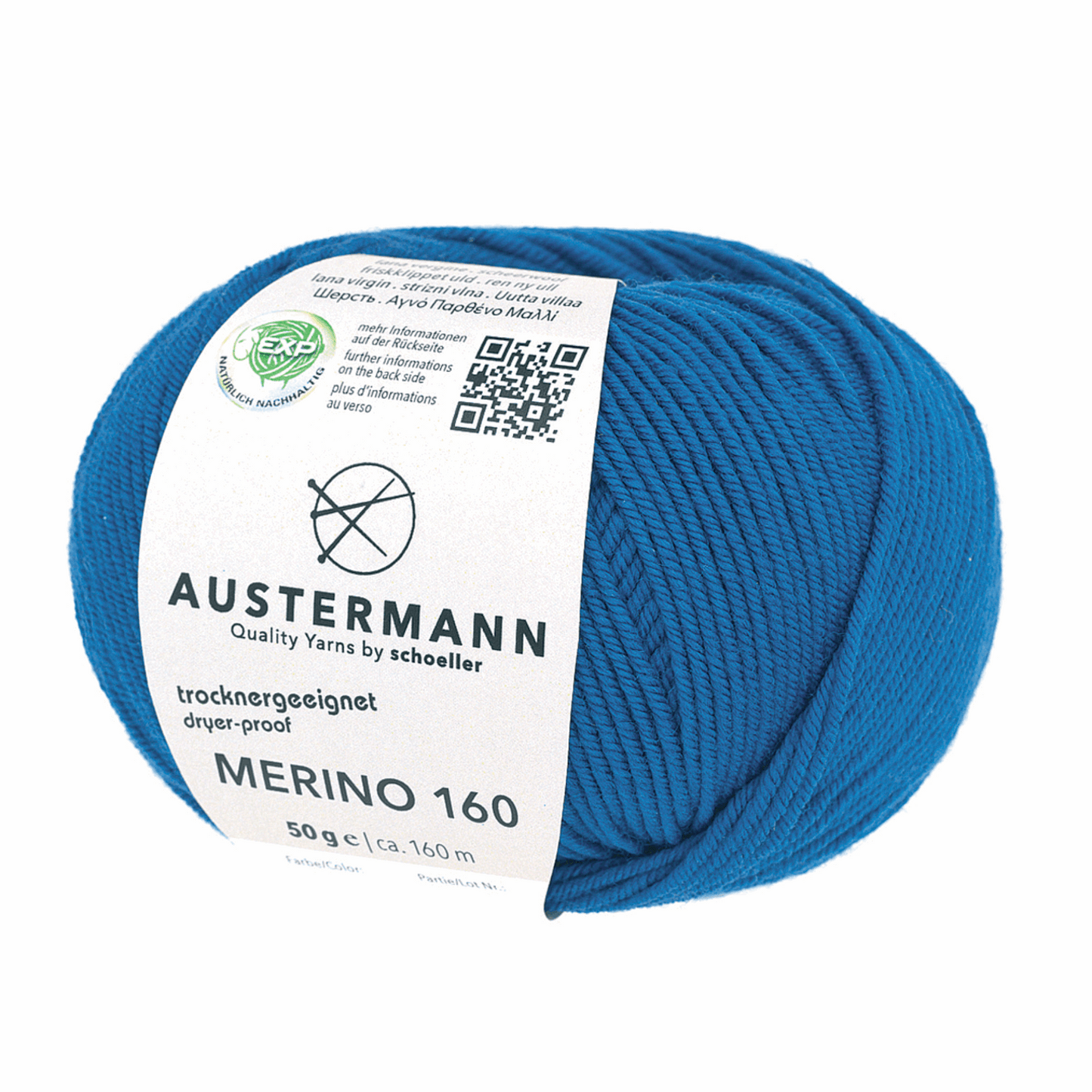 Austermann Merino 160 EXP 50g, 97610, Farbe royal 232