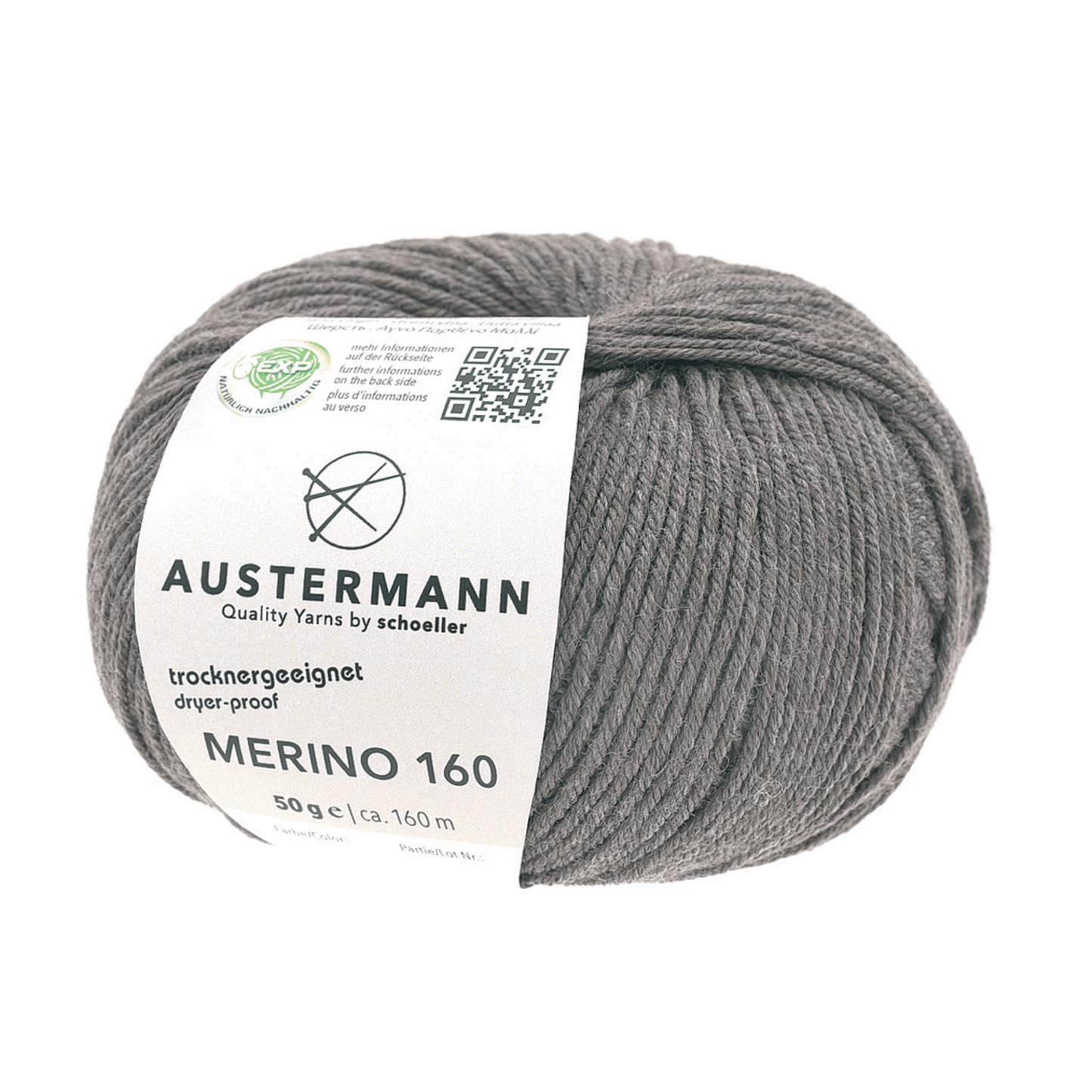 Austermann Merino 160 EXP 50g, 97610, Farbe braun meliert 238