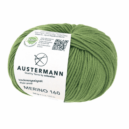 Austermann Merino 160 EXP 50g, 97610, Farbe absinth 240