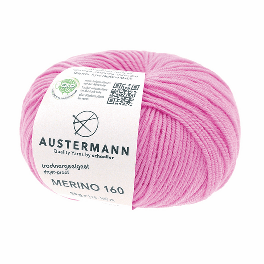 Austermann Merino 160 EXP 50g, 97610, color lollipop 256