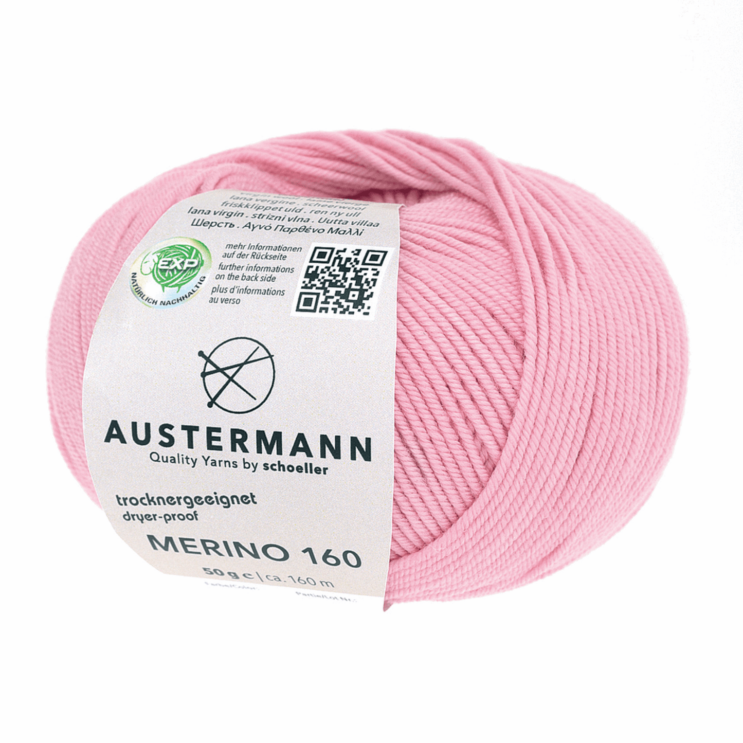 Austermann Merino 160 EXP 50g, 97610, Farbe azalee 261