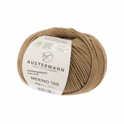 Austermann Merino 160 EXP 50g, 97610, color camel 269