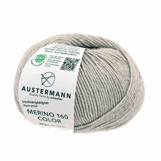 Austermann Merino 160 Color 50g, 97611, color linen 1210