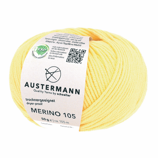 Austermann Merino 105 EXP 50g, 97612, color chick 313