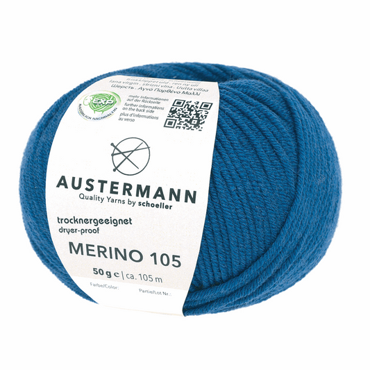 Austermann Merino 105 EXP 50g, 97612, color royal 332