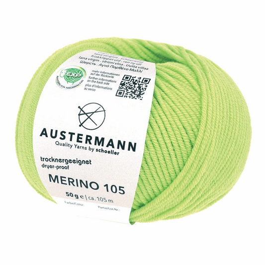 Austermann Merino 105 EXP 50g, 97612, Farbe hellgrün 362