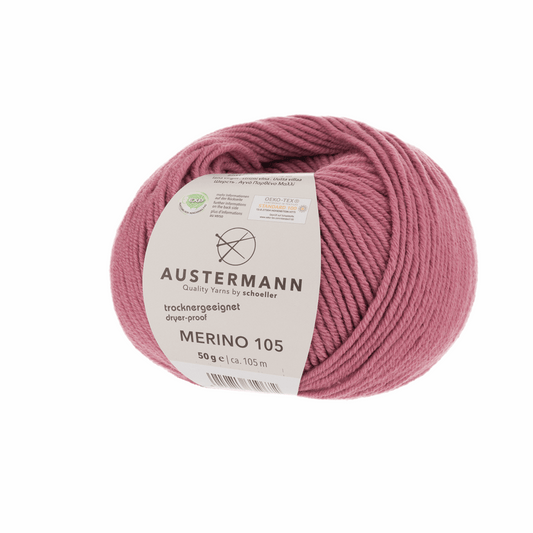 Austermann Merino 105 EXP 50g, 97612, color old pink 371