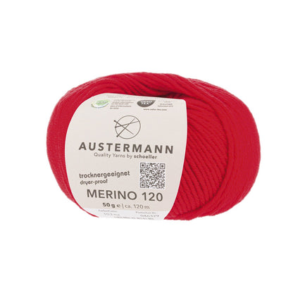 Merino 120 Exp 50g, 97613, Farbe rot 103