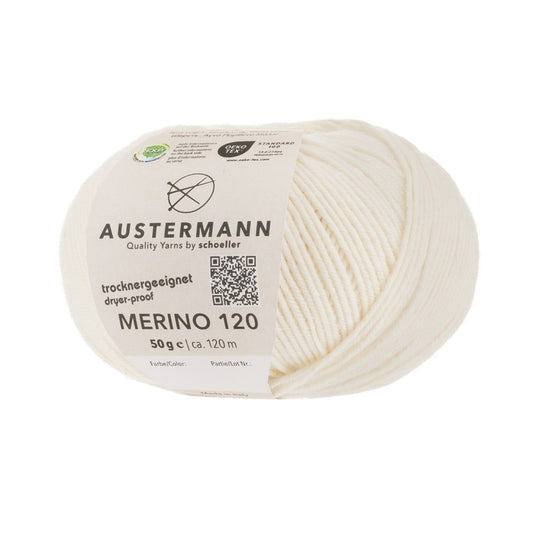 Merino 120 Exp 50g, 97613, Farbe natur 110