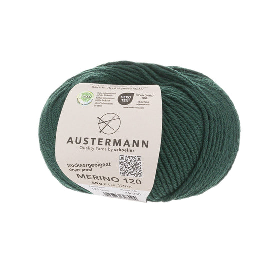 Merino 120 Exp 50g, 97613, colour fir 121