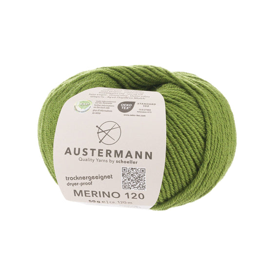 Merino 120 Exp 50g, 97613, colour absinthe 140