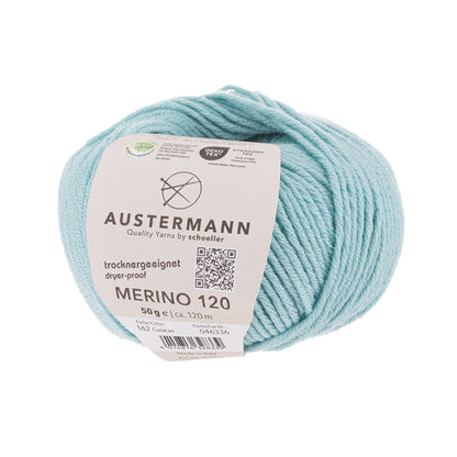 Merino 120 Exp 50g, 97613, Farbe curacao 162