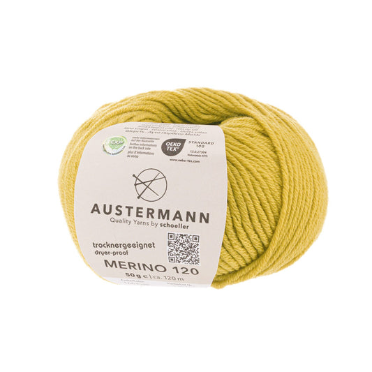 Merino 120 Exp 50g, 97613, color saffron, 165