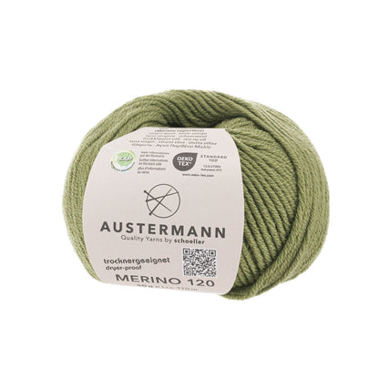 Merino 120 Exp 50g, 97613, Farbe oliv 170