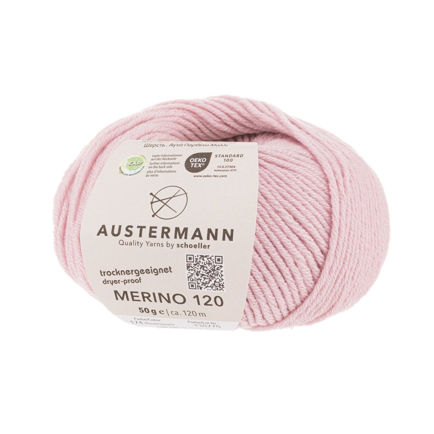 Merino 120 Exp 50g, 97613, Farbe rosenquarz 174