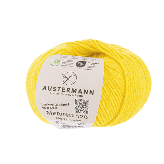 Merino 120 Exp 50g, 97613, colour lemon 175