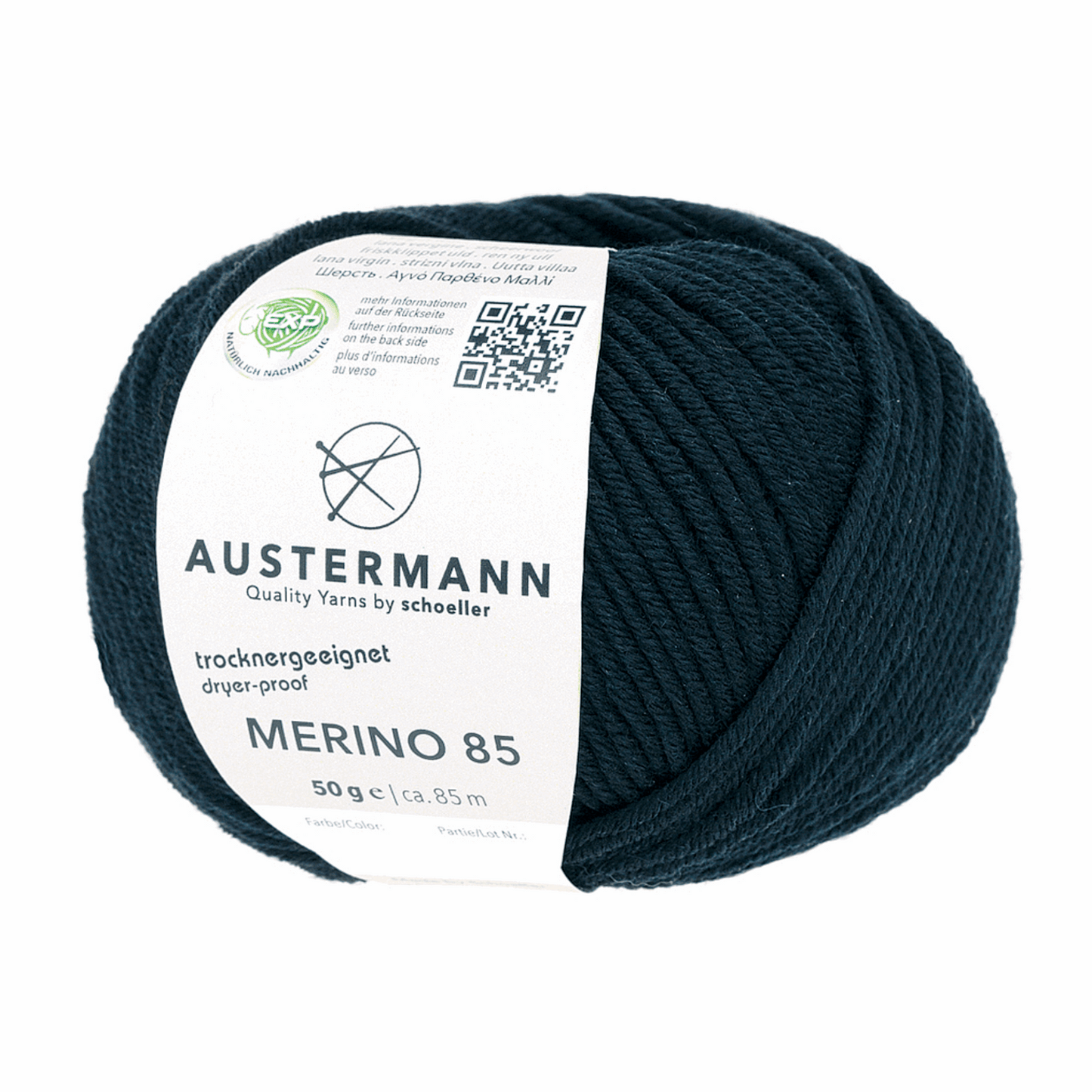 Austermann Merino 85 EXP 50g, 97614, color black 2