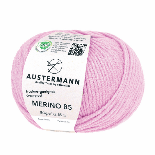 Austermann Merino 85 EXP 50g, 97614, Farbe rose 10