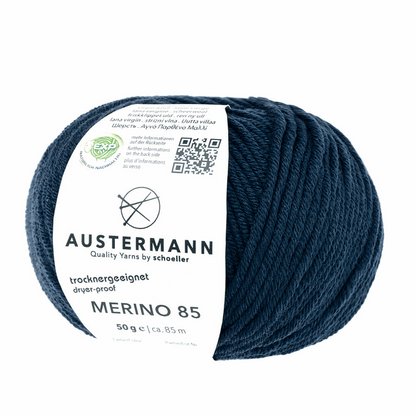 Austermann Merino 85 EXP 50g, 97614, color marine 16