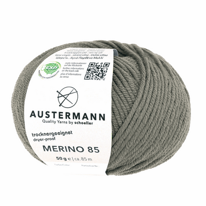 Austermann Merino 85 EXP 50g, 97614, color olive 21