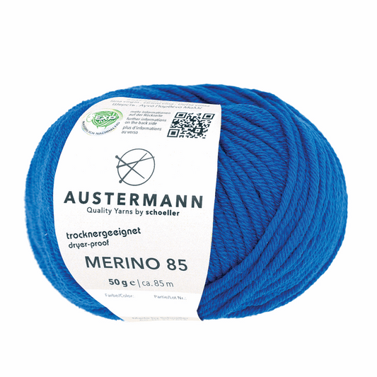 Austermann Merino 85 EXP 50g, 97614, Farbe royal 35