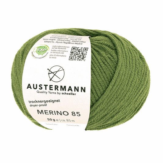 Austermann Merino 85 EXP 50g, 97614, Farbe absinth 45