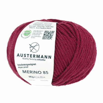 Austermann Merino 85 EXP 50g, 97614, color wine 61