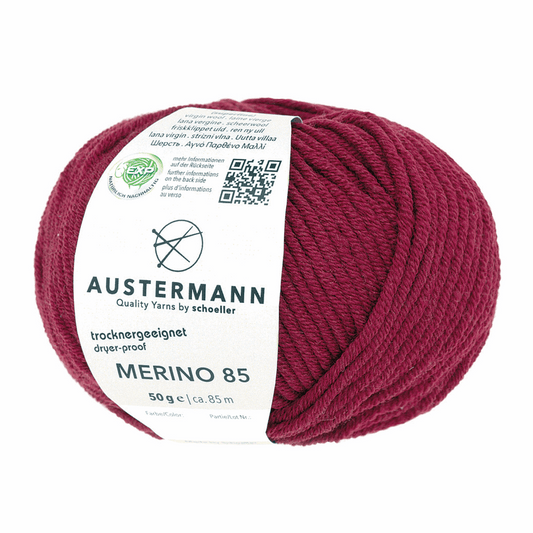 Austermann Merino 85 EXP 50g, 97614, Farbe wein 61