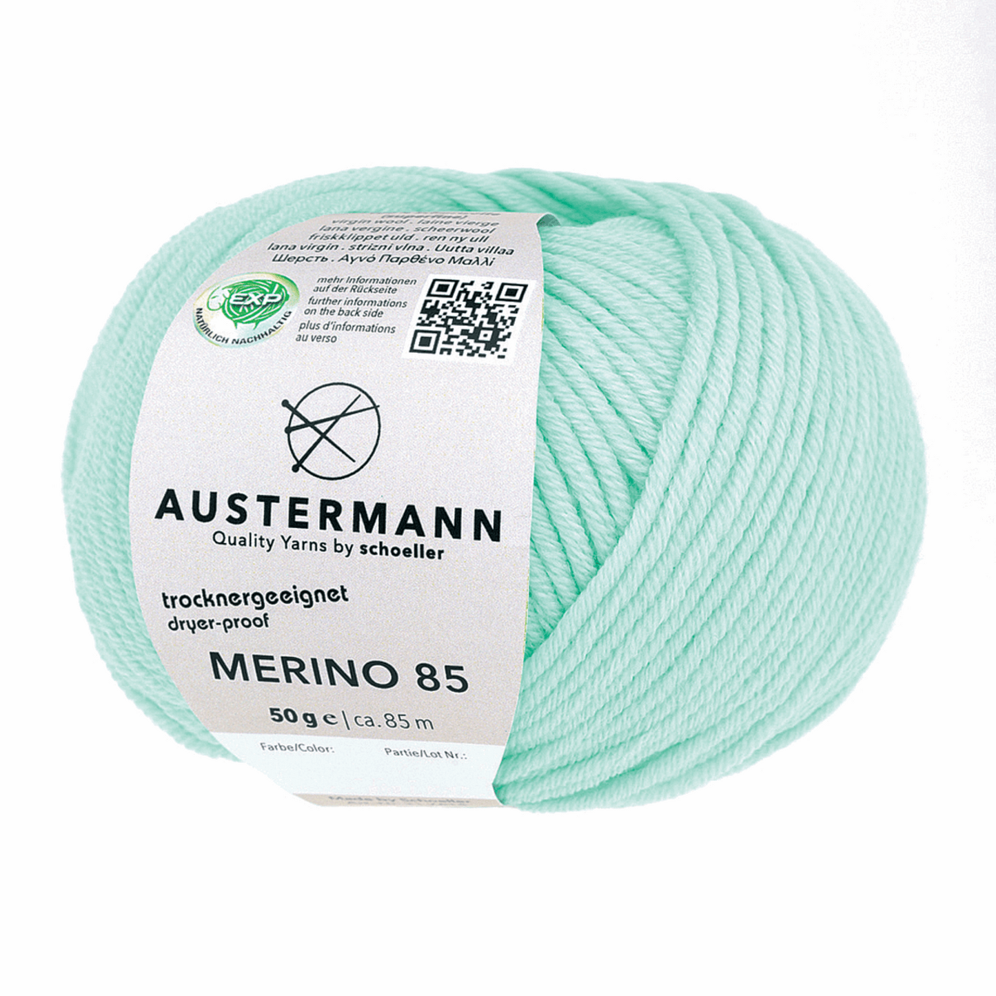 Austermann Merino 85 EXP 50g, 97614, color mint 71