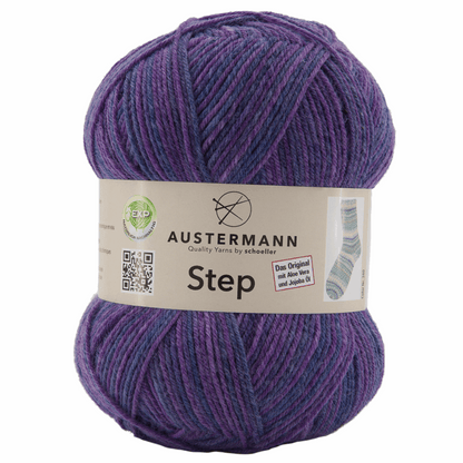 Austermann Step 4F Color 100g, 97689, Farbe violett easy 132