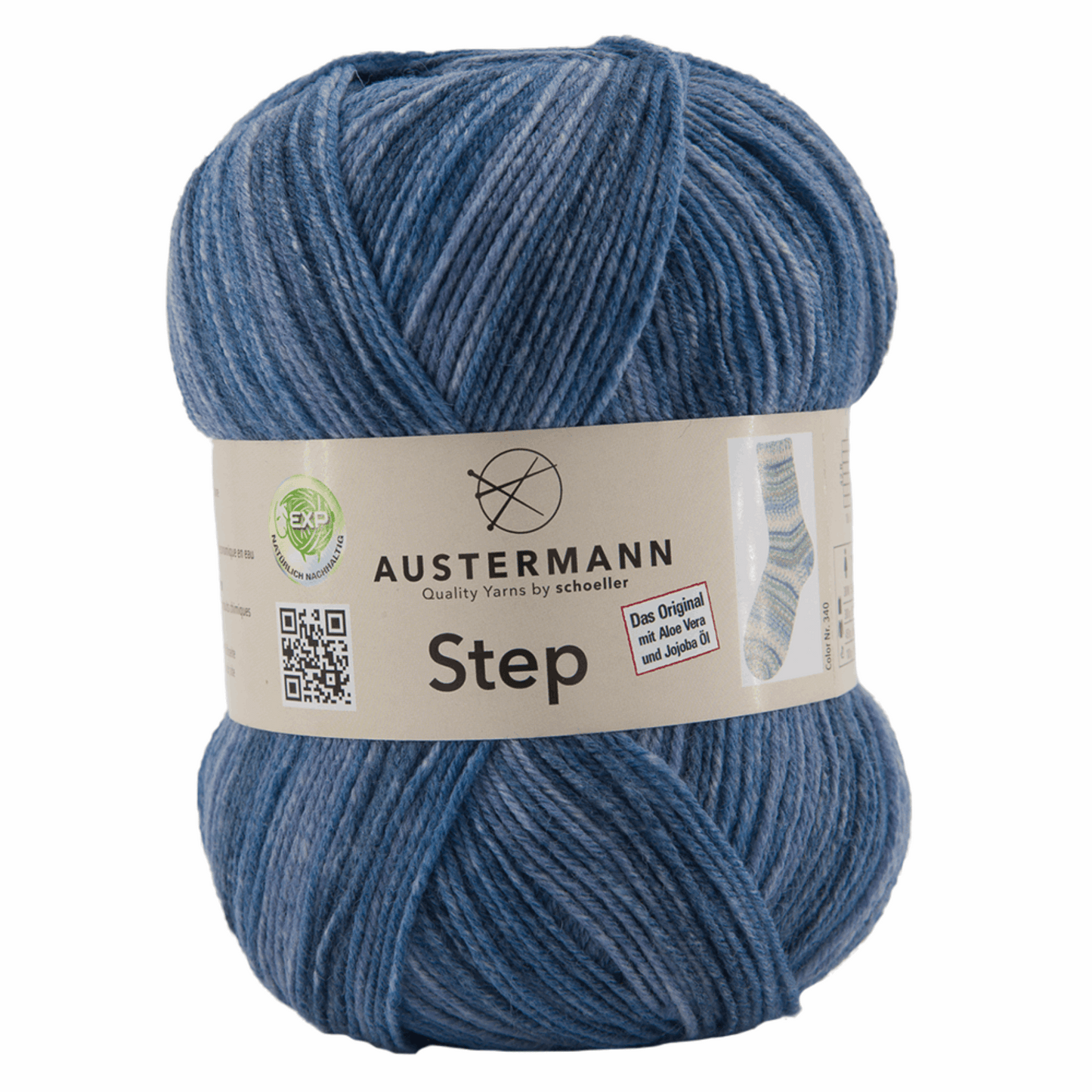 Austermann Step 4F Color 100g, 97689, Farbe jeans 16