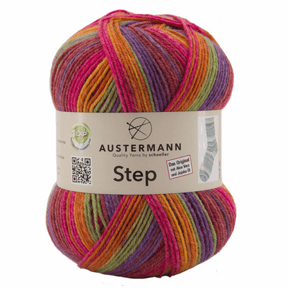 Austermann Step 4F Color 100g, 97689, Farbe ennis 219
