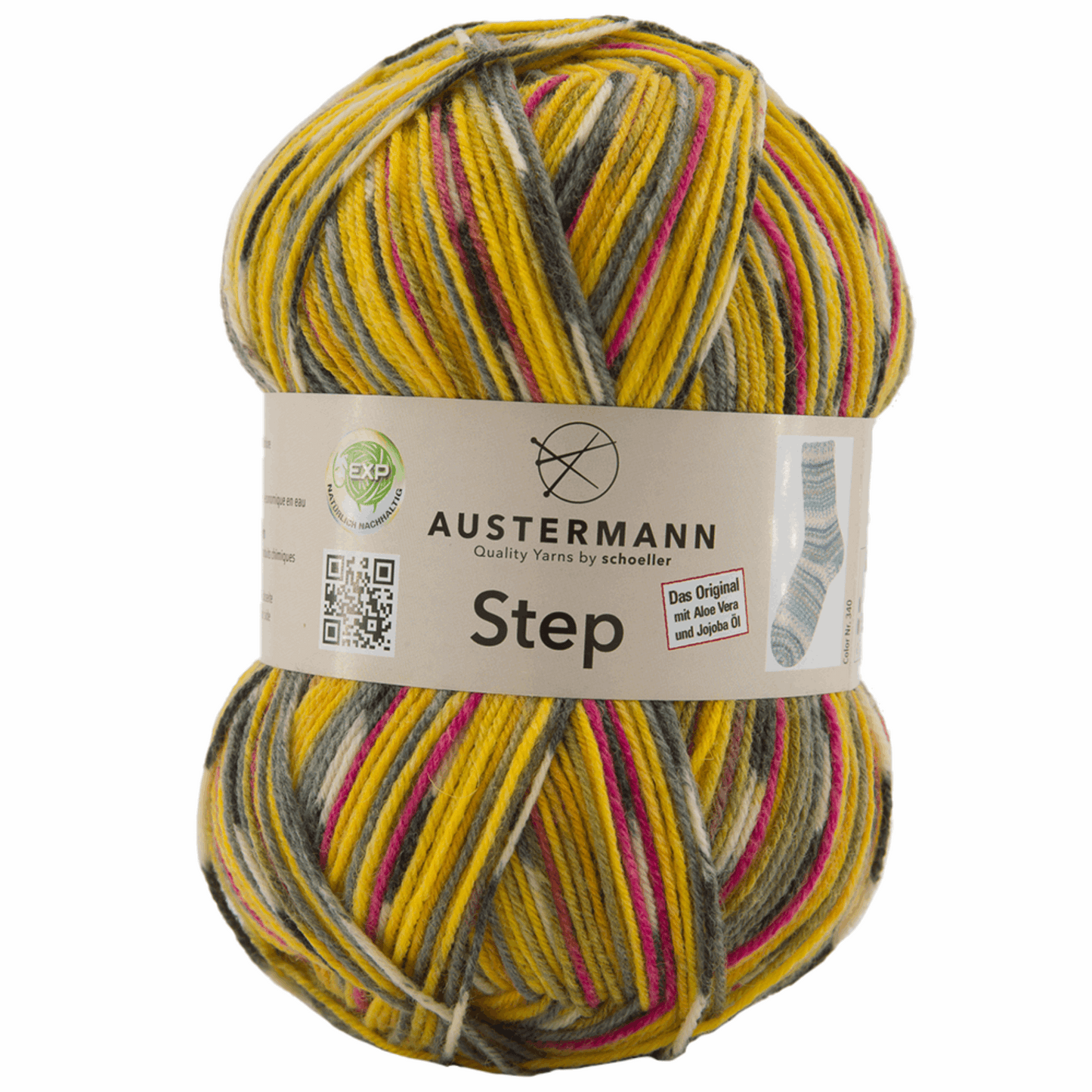 Austermann Step 4F Color 100g, 97689, Farbe sonne-pink 259