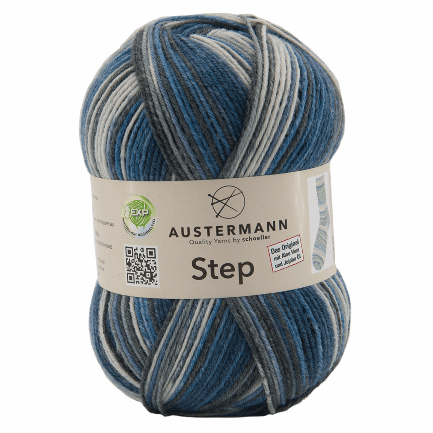 Austermann Step 4F Color 100g, 97689, Farbe jeans 274
