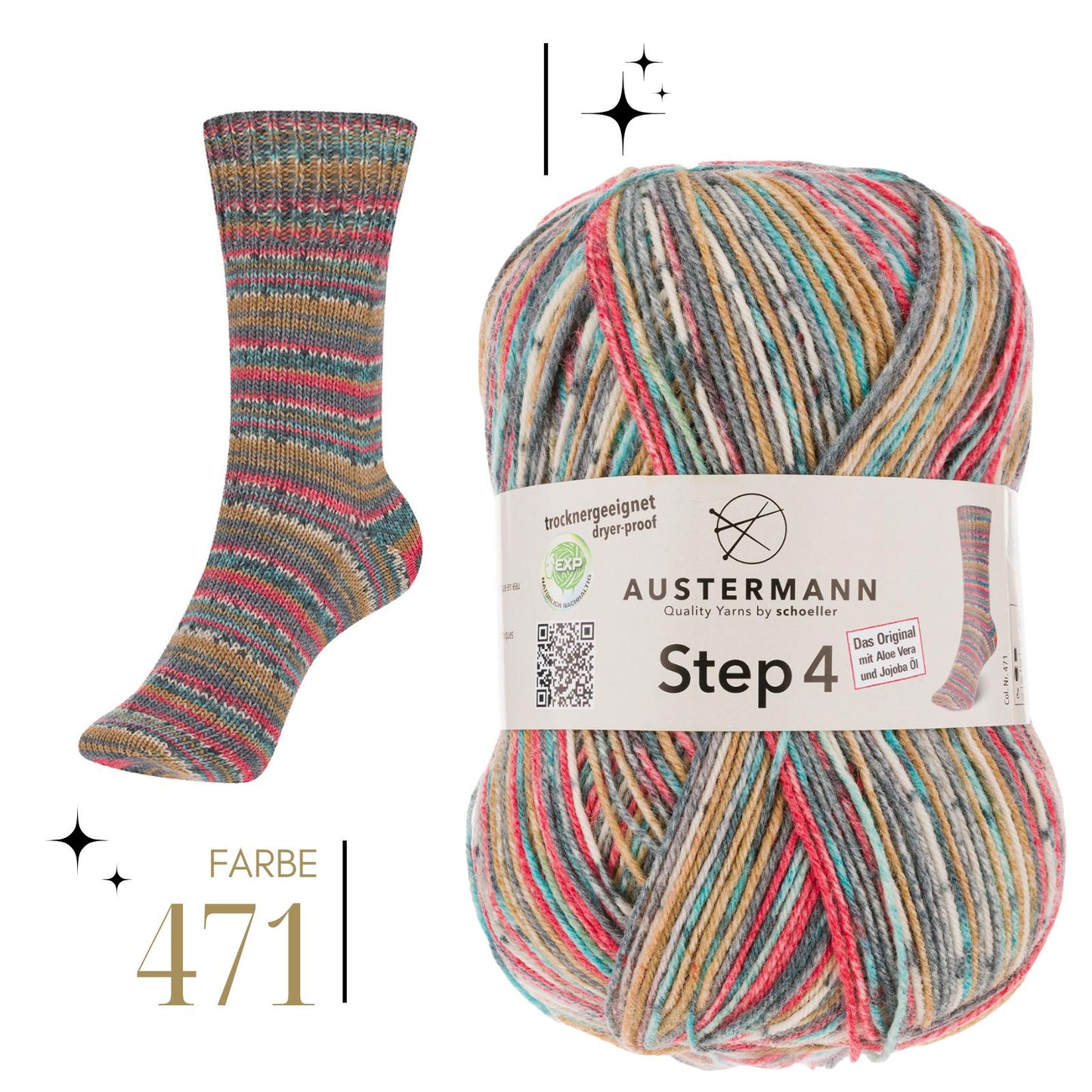 Austermann Step 4F Color 100g
