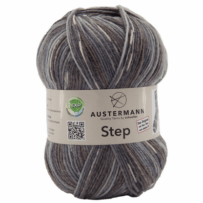 Austermann Step 4F Color 100g, 97689, Farbe schiefer mas 87