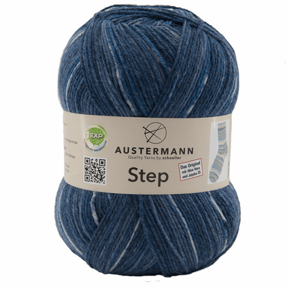 Austermann Step 4F Color 100g, 97689, Farbe pazifik mask 89